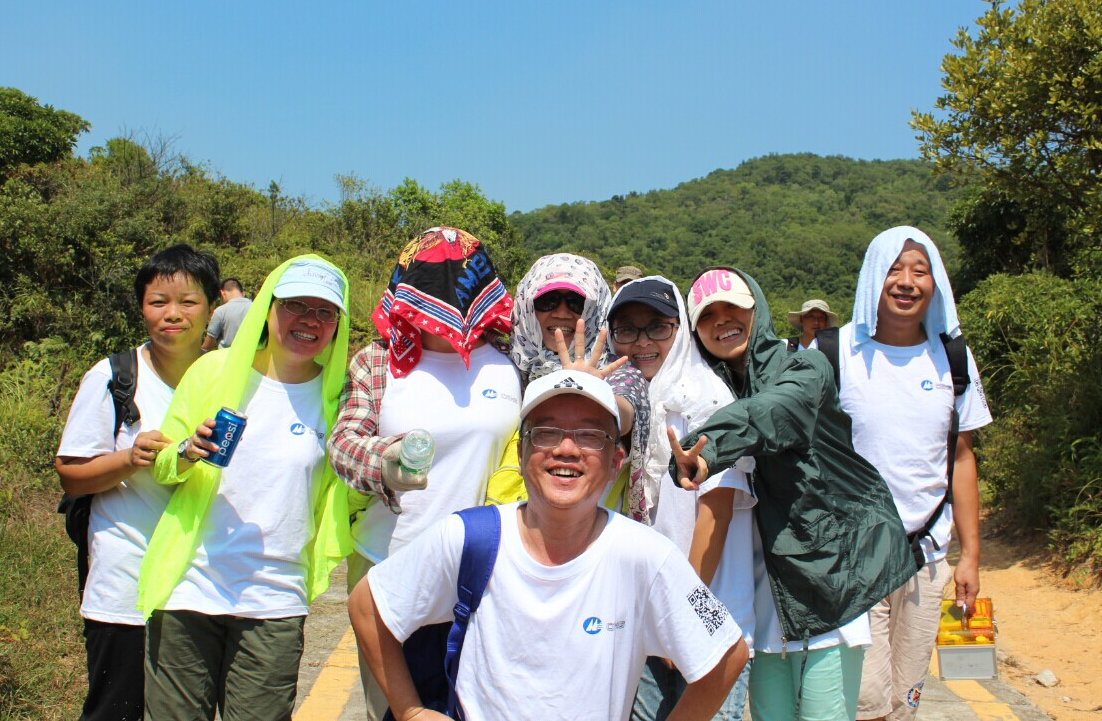 “心港灣、新征途”－招商港灣集團馬巒山徒步活動-